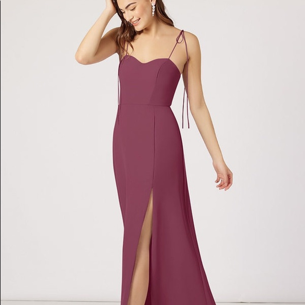 NWT Azazie Mulberry Rosey dress, size A8